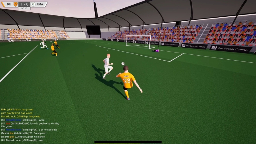 《Pro Soccer Online》游戏库英文版