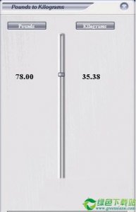 Pounds to Kilograms Converter(磅到千克转换器