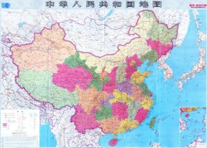 超大好看的中国地图(11935x8554像素)JPG格式