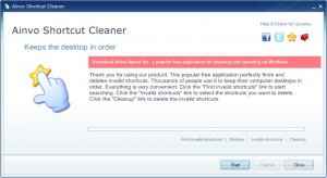 删除无效快捷方式Ainvo Shortcut Cleaner