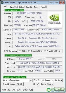 GPU Caps Viewer(显卡测试工具) v1.42.2.0绿色纯