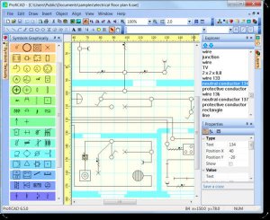CAD电气原理图形工具(ProfiCAD)