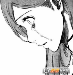 素描一滴眼泪图片