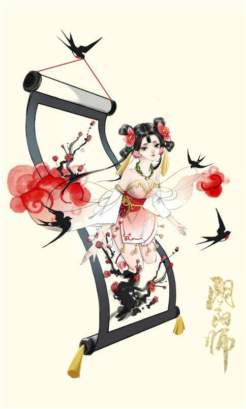 阴阳师式神皮肤设计大赛作品鉴赏 阴阳师百绘罗衣活动赏析