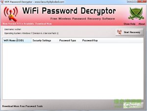 wifi密码修改软件(wifi password decryptor) v8.