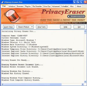 电脑隐私保护软件(Privacy Eraser Pro)