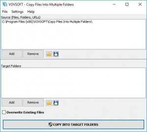 文件管理器Copy Files Into Multiple Folders