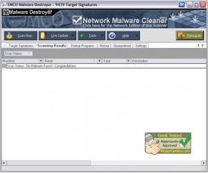 Emco Malware Destroyer超速杀毒