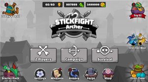 标杆弓箭手(Stickfight Archer) v1.77